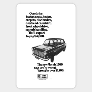 MORRIS 1500 - Australian car ad Sticker